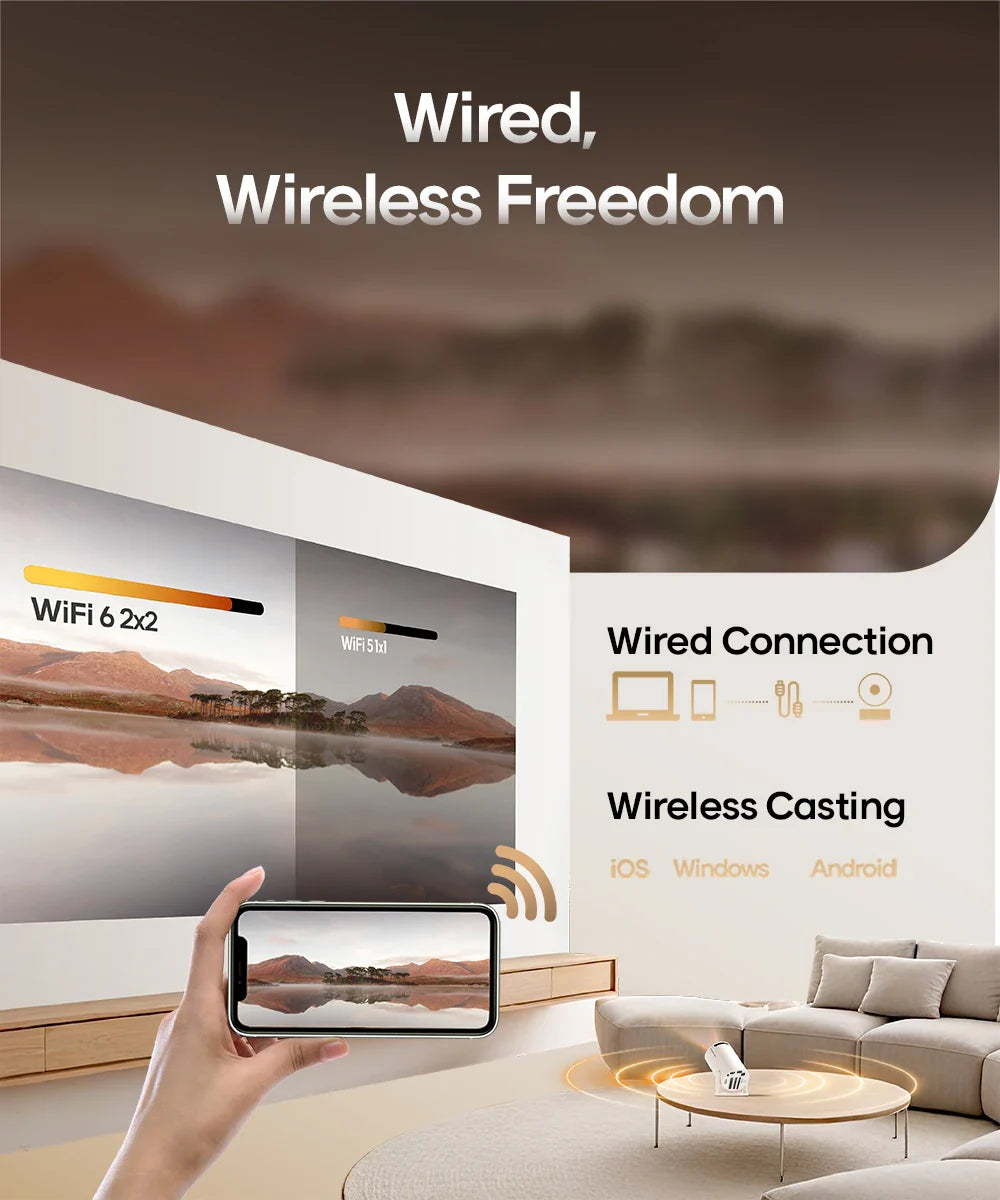 ToryNova 4K Smart Projector